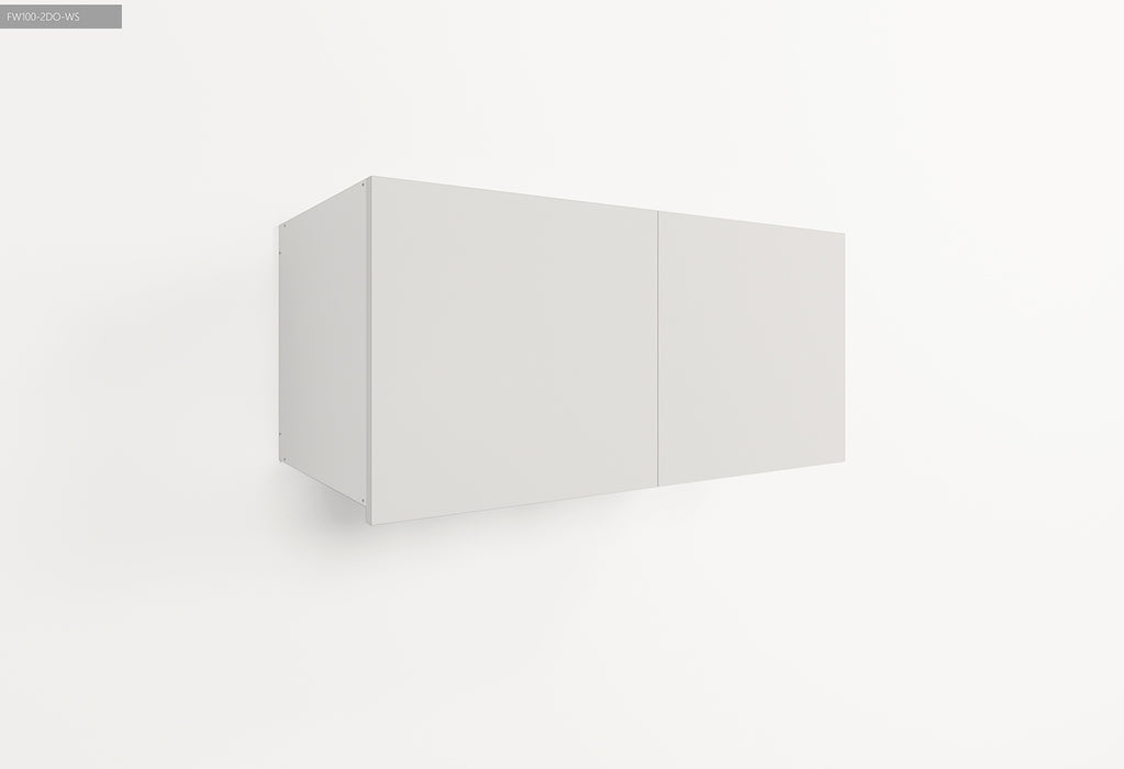 1000*350*430mm Satin White Fridge Wall Cabinet Only