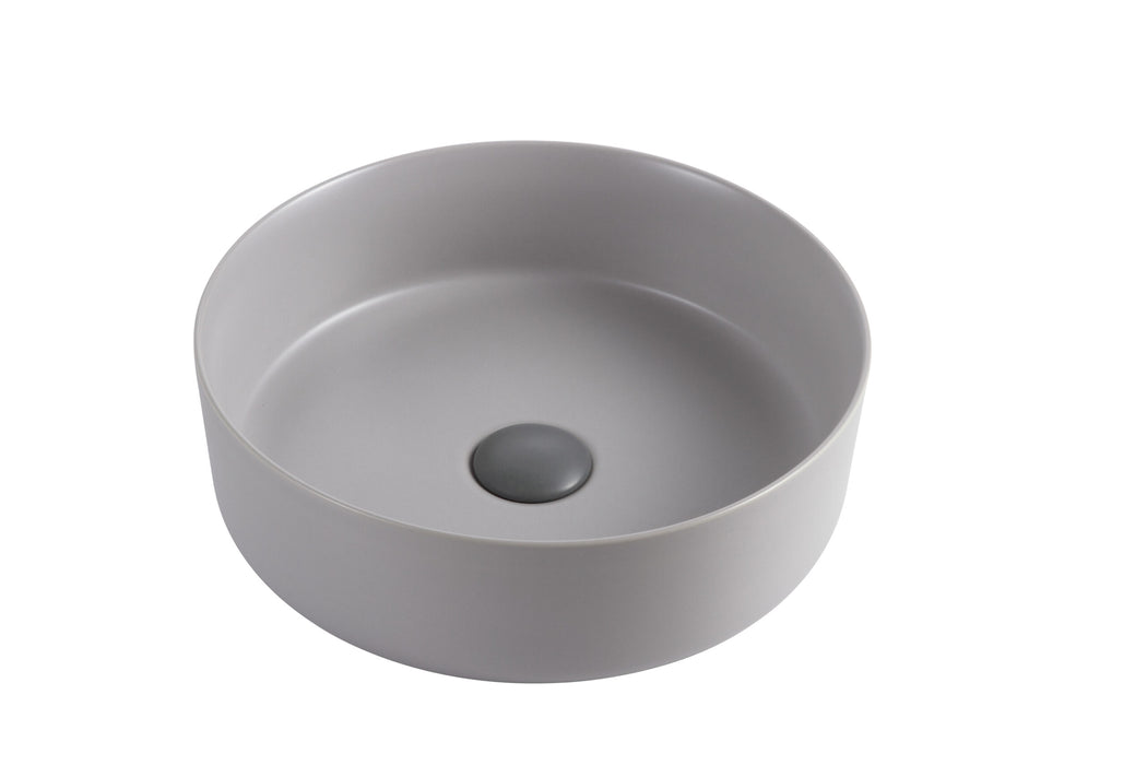 360x360x120mm ABS 499 Gloss White/Matt White/Matt Black/Matt Grey Ceramic Round Above Counter Basin