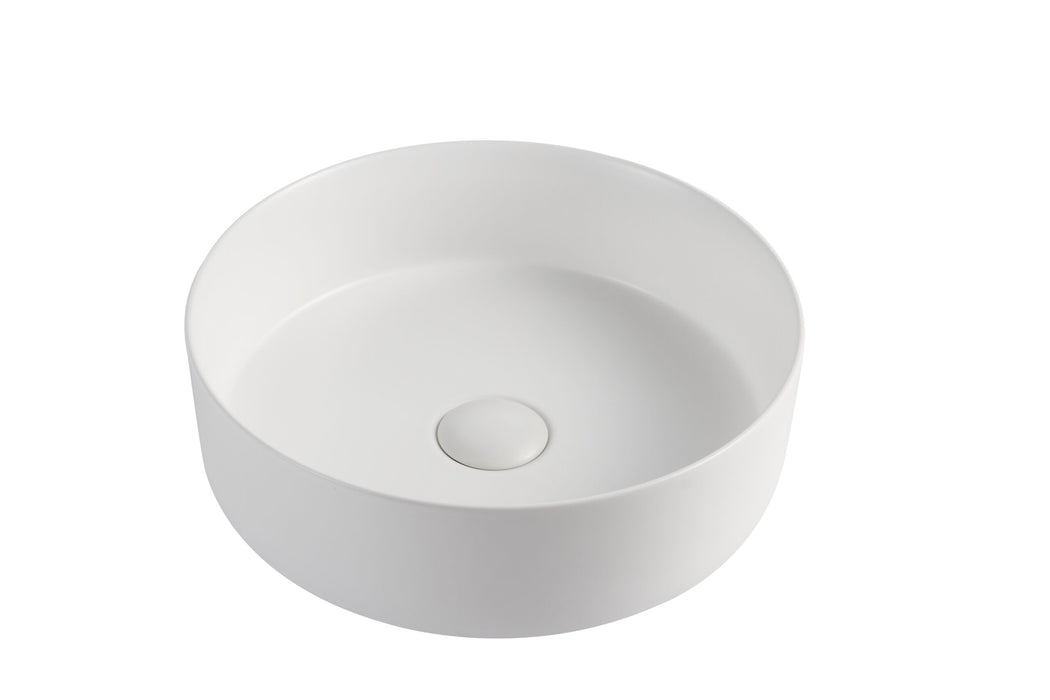 360x360x120mm ABS 499 Gloss White/Matt White/Matt Black/Matt Grey Ceramic Round Above Counter Basin