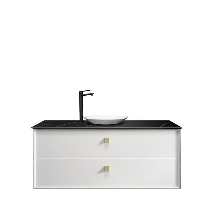 900-1200*460*550mm Boston Matt White High Moisture Resistant Plywood/Polyurethane Wall Hung Vanity