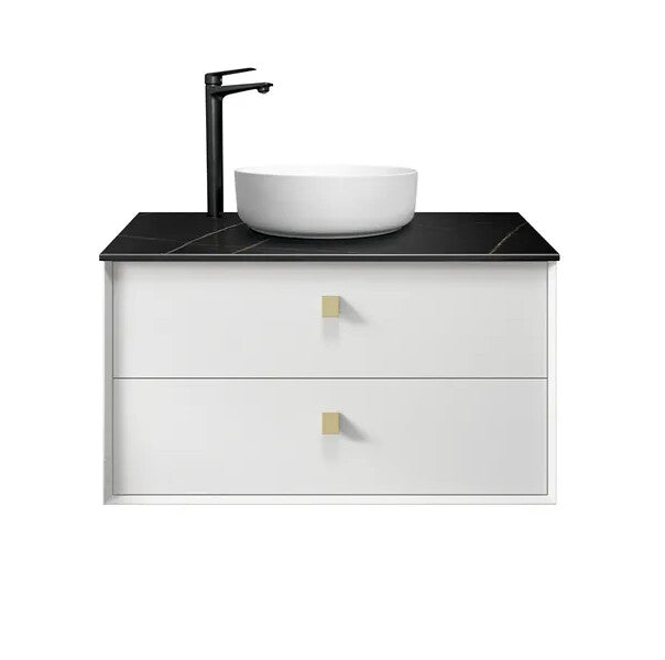 900-1200*460*550mm Boston Matt White High Moisture Resistant Plywood/Polyurethane Wall Hung Vanity