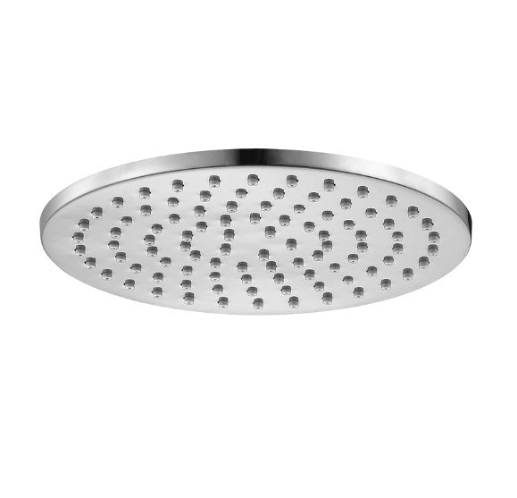 200mm BK Rund Round Brass Chrome/Matt Black Shower Heads