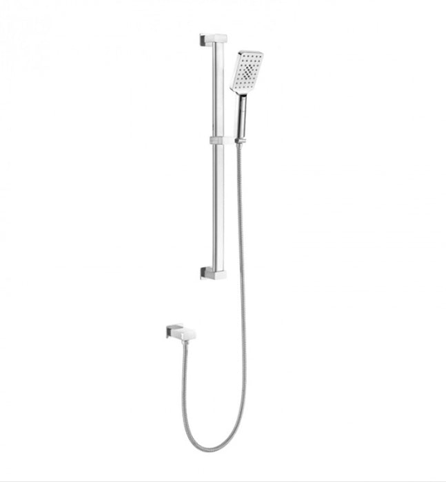 BK Kasten Multifunction Sliding Chrome/Matt Black/Brushed Nickel Rail Showers