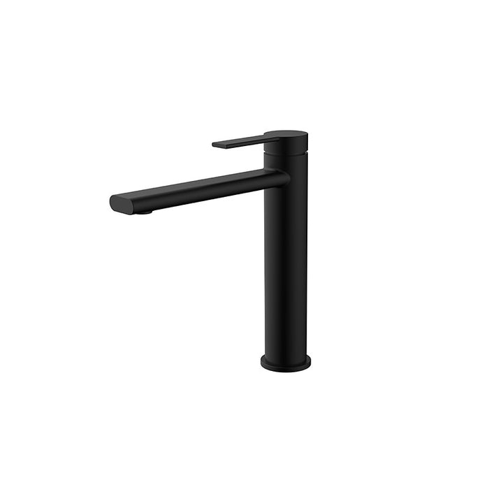 BK Iris Chrome/Matt Black/Brushed Nickel Brass Tower Tall Basin Mixer