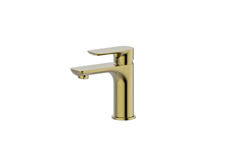 BK Luxus Chrome/Matt Black/Brushed Nickel/Brushed Gold Brass Short Basin Mixer