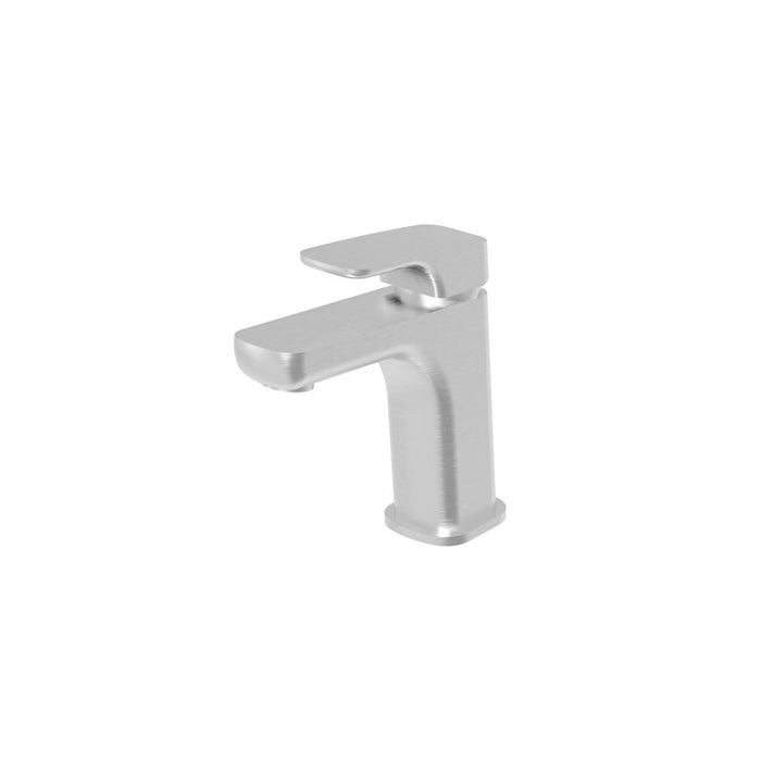 BK Kompakt Eckig Chrome/Matt Black/Brushed Nickel Brass Square Short Basin Mixer