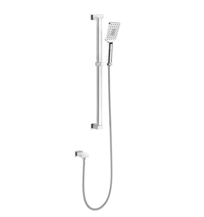 BK Kasten Multifunction Sliding Chrome/Matt Black/Brushed Nickel Rail Showers