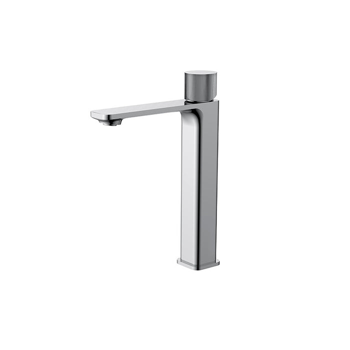 BK QI Kasten Chrome/Matt Black/Brushed Nickel/Gunmetal Grey Brass Square Tower Tall Basin Mixer