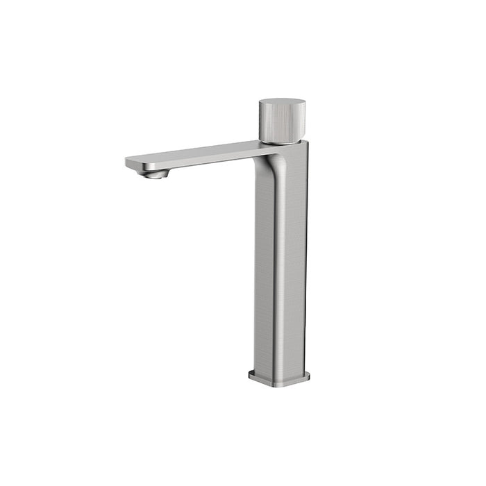 BK QI Kasten Chrome/Matt Black/Brushed Nickel/Gunmetal Grey Brass Square Tower Tall Basin Mixer