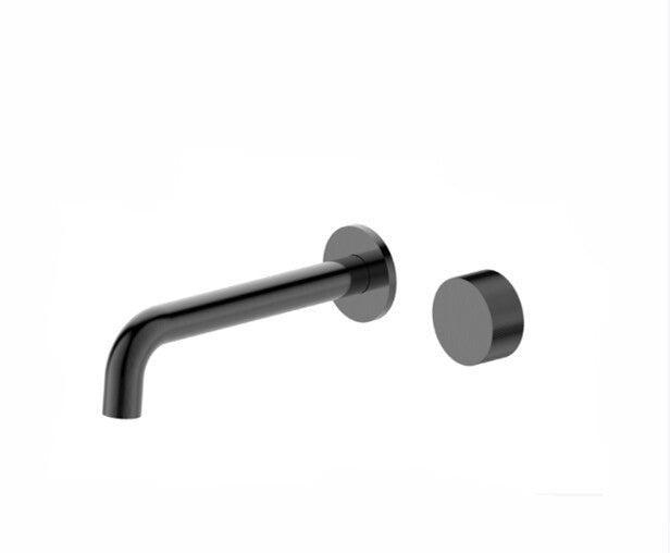 BK QI Rund Progressive Chrome/Matt Black/Brushed Nickel/Gunmetal Grey/Brushed Gold Brass Round Bath Tap Set