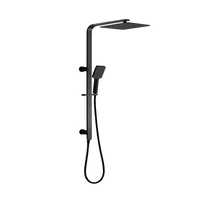 BK Luxus Multifunction Shower With 250mm Overhead Rain Shower Chrome/Matt Black/Brushed Gold/Brushed Nickel Twin Showers