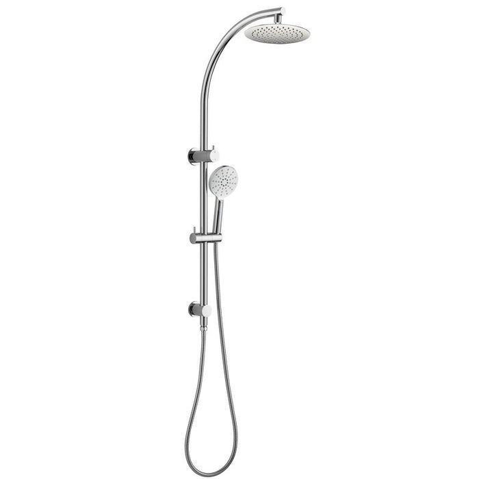 BK Rund Multifunction Shower With 200mm Overhead Rain Shower Twin Showers