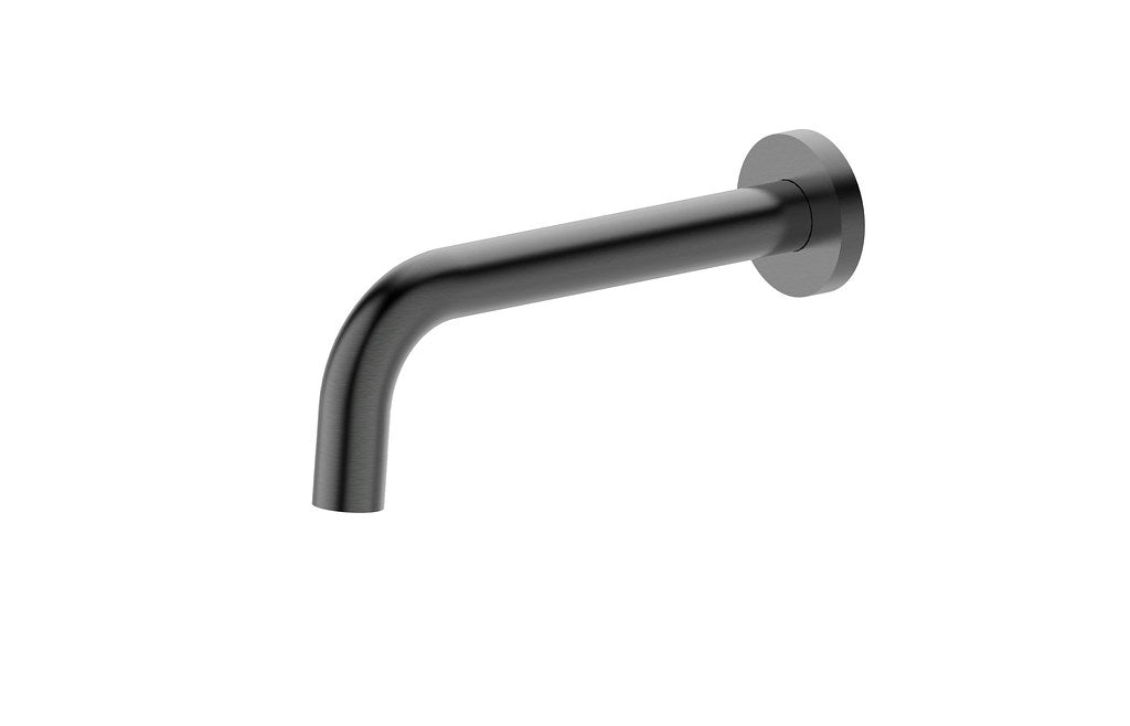 BK Rund Chrome/Matt Black/Brushed Nickel/Gunmetal Grey/Brushed Gold Brass Round Bath Spout