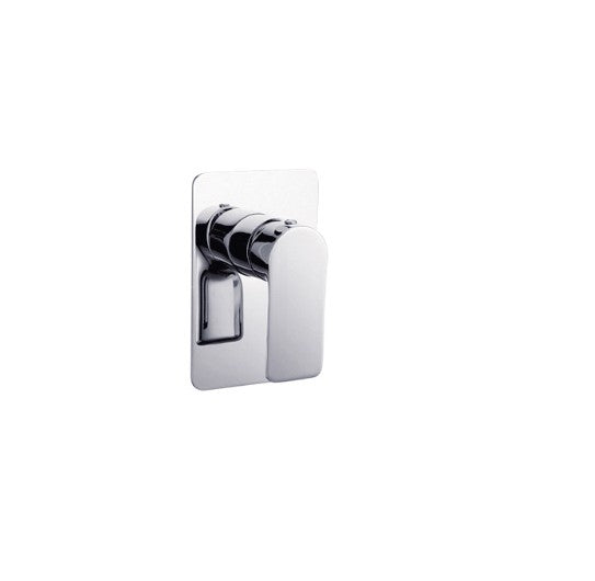 BK Luxus Chrome/Matt Black/Brushed Nickel/Brushed Gold Brass Square Shower/Bath Mixer