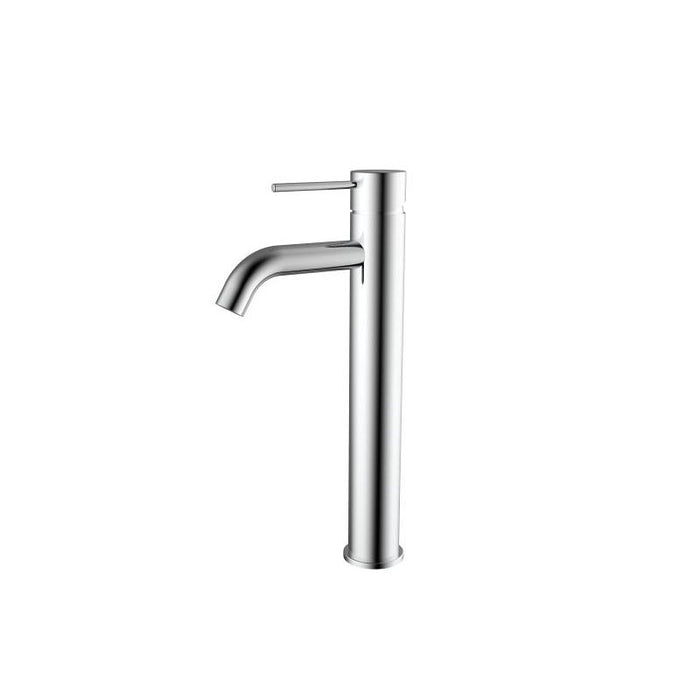 BK Morgan Chrome/Matt Black/Brushed Nickel/Brushed Gold Brass Round Tower Tall Basin Mixer