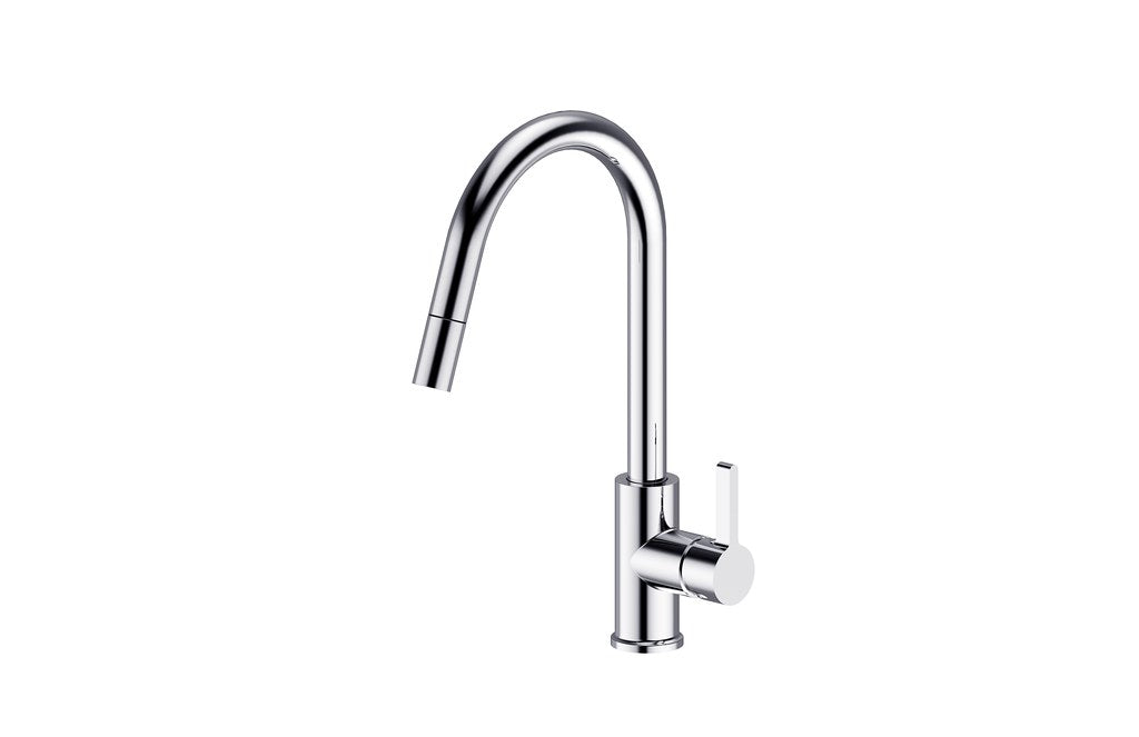 BK Morgan Rund Chrome/Matt Black/Brushed Nickel/Brushed Gold/Gunmetal Grey Pull Out Tall Basin Mixer