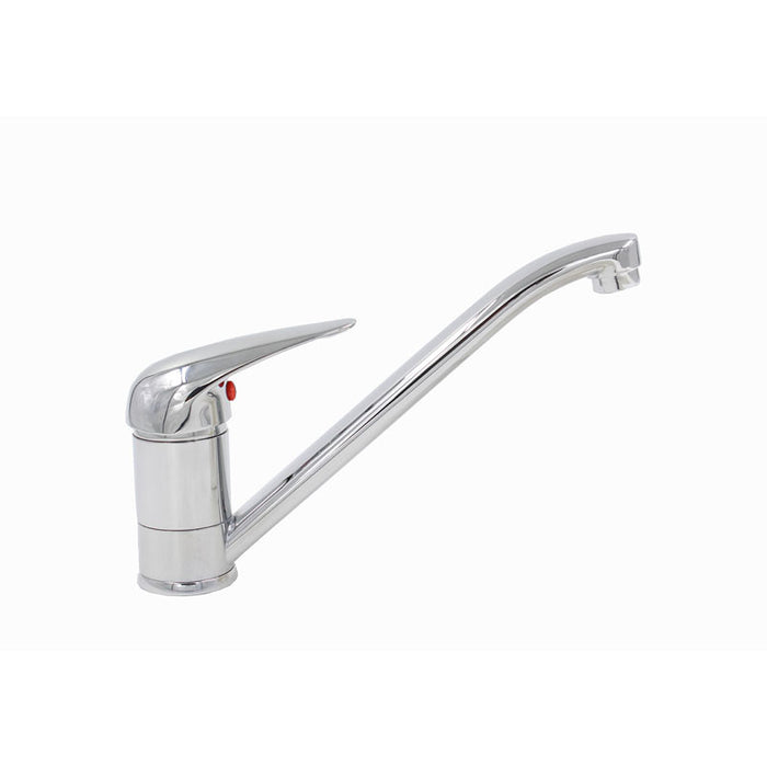 40mm BK Wahlen 10 Chrome Brass Swivel Kitchen Short Basin Mixer