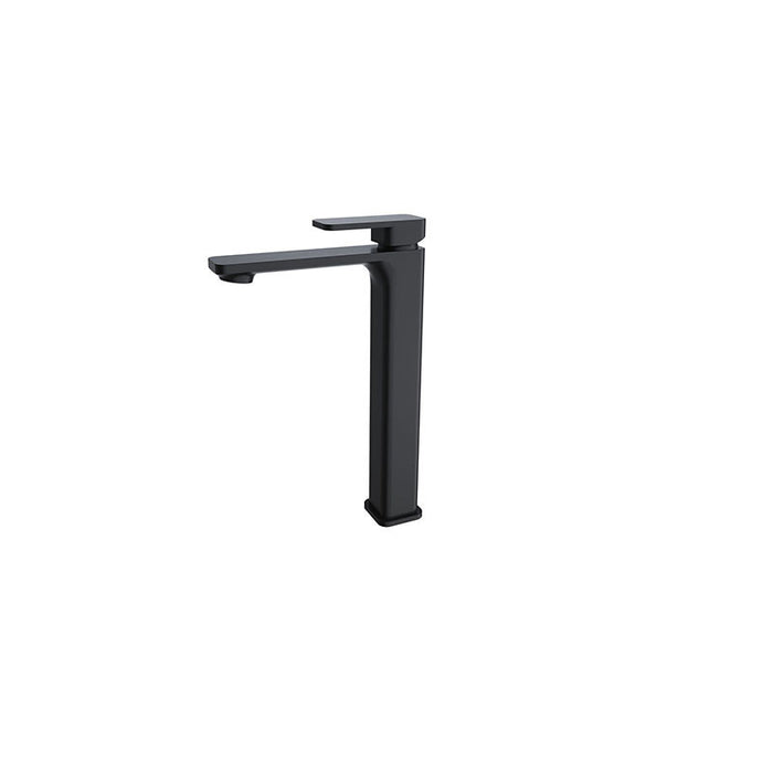 BK Kasten Chrome/Matt Black/Brushed Nickel/Gunmetal Grey Brass Square Tall Basin Mixer