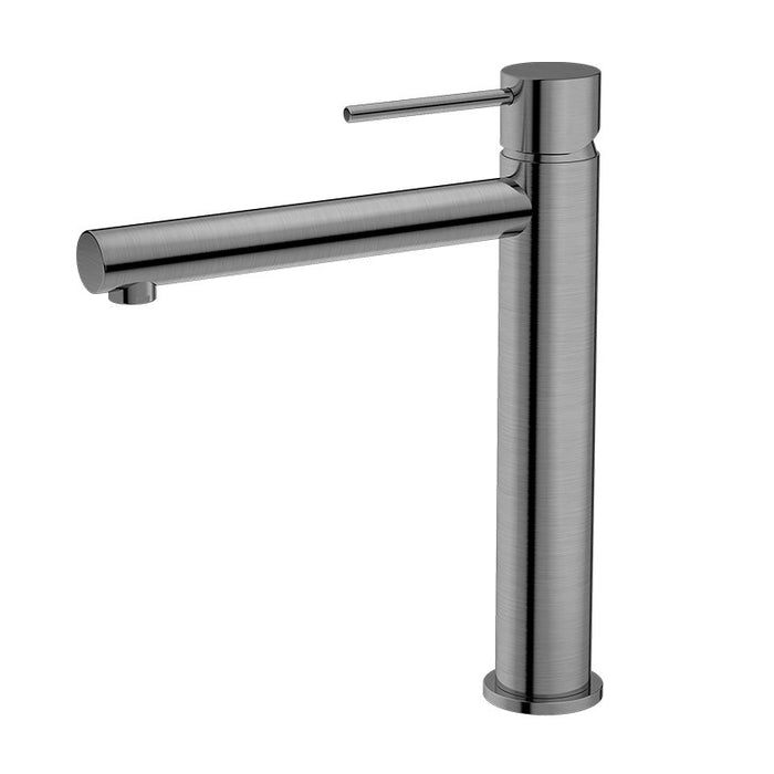 BK Rund Chrome/Matt Black/Brushed Nickel Premium Brass Tower Tall Basin Mixer