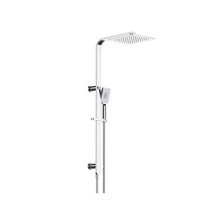 BK Luxus Multifunction Shower With 250mm Overhead Rain Shower Chrome/Matt Black/Brushed Gold/Brushed Nickel Twin Showers