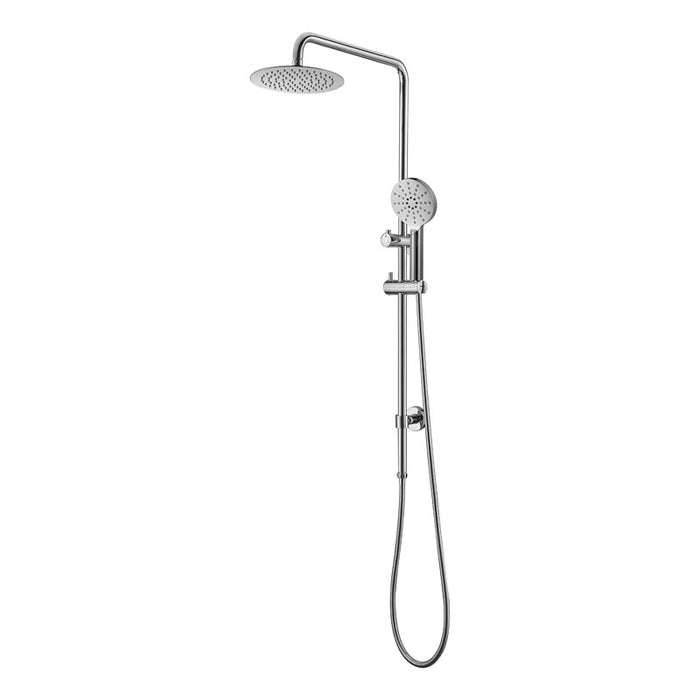 BK Rund Multi-Function Sliding Shower With Overhead Rain Shower Twin Showers