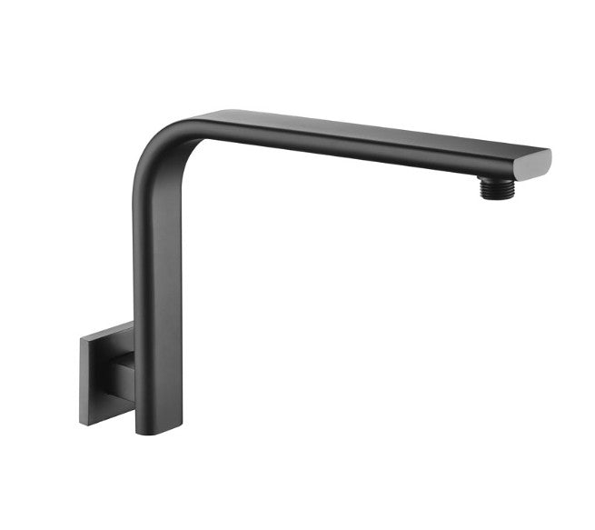 BK Eckig Curved Shower Chrome/Matt Black/Brushed Nickel Droppers & Arms