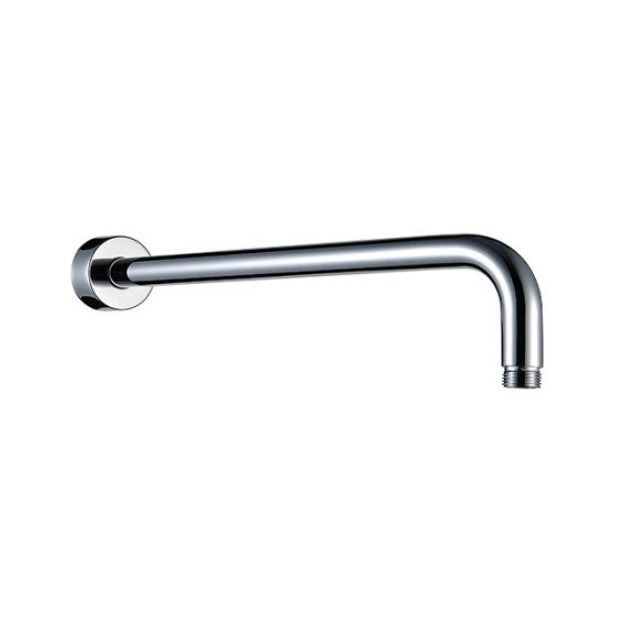 BK 400mm Rund Round Curve Wall Shower Droppers & Arms