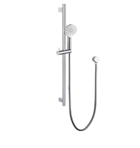 BK Chrome Wahlen 10 (Trade) Round Multifunction Sliding Rail Showers