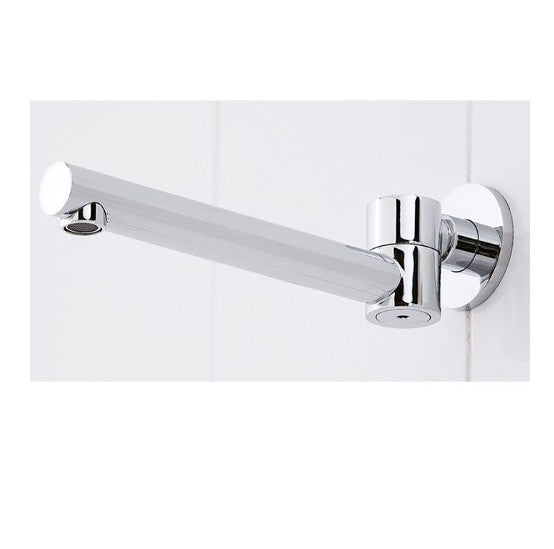 180mm BK Rund Chrome/Matt Black/Brushed Nickel Brass Round Swivel Bath Spout