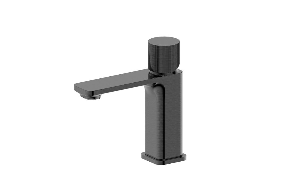 BK QI Kasten Chrome/Matt Black/Brushed Nickel/Gunmetal Grey Brass Square Short Basin Mixer