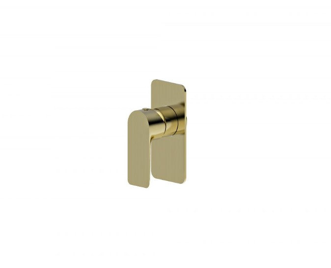 BK Luxus Chrome/Matt Black/Brushed Nickel/Brushed Gold Brass Square Shower/Bath Mixer