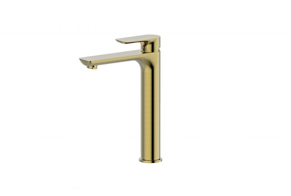 BK Luxus Chrome/Matt Black/Brushed Nickel/Brushed Gold Brass Tower Tall Basin Mixer