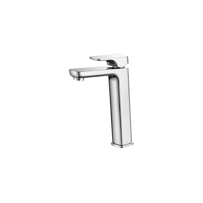 BK Kompakt Eckig Chrome/Matt Black/Brushed Nickel Brass Square Tower Tall Basin Mixer