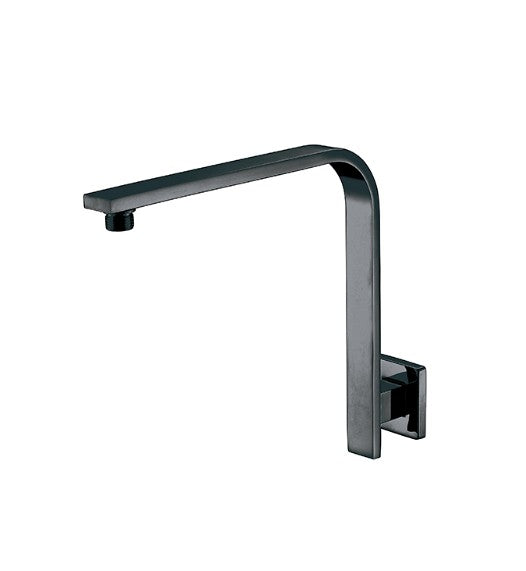 BK 285mm Eckig Square Curve Wall Shower Droppers & Arms