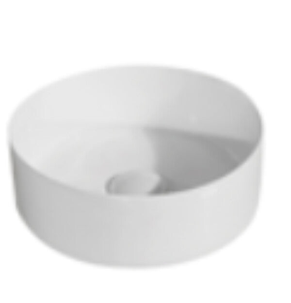 310*310*110mm Infinity Gloss White/Matt White/Matt Black Ceramic Round Above Counter Basins