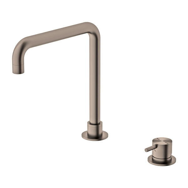 Nero Mecca Hob Basin Mixer Square Swivel Spout Chrome/Matte Black/Brushed Nickel/Brushed Gold/Gun Metal/Brushed Bronze/Matte White