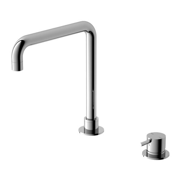 Nero Mecca Hob Basin Mixer Square Swivel Spout Chrome/Matte Black/Brushed Nickel/Brushed Gold/Gun Metal/Brushed Bronze/Matte White