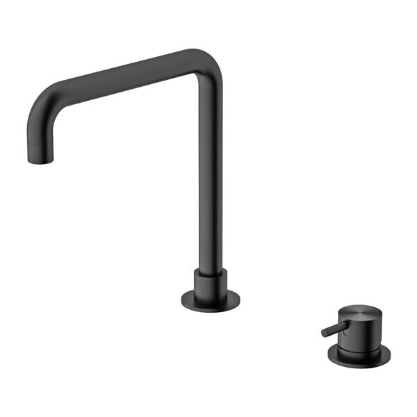 Nero Mecca Hob Basin Mixer Square Swivel Spout Chrome/Matte Black/Brushed Nickel/Brushed Gold/Gun Metal/Brushed Bronze/Matte White