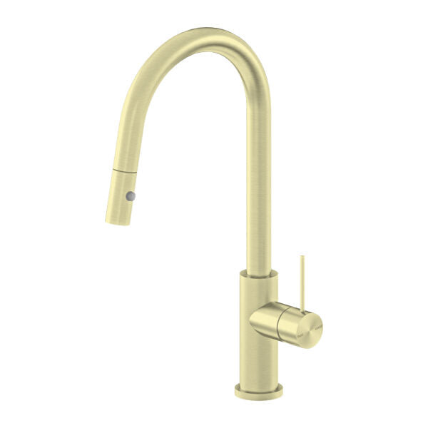 Nero Mecca Pull Out Sink Mixer With Vegie Spray Function Chrome/Matte Black/Brushed Nickel/Brushed Gold/Gun Metal/Brushed Bronze/Matte White