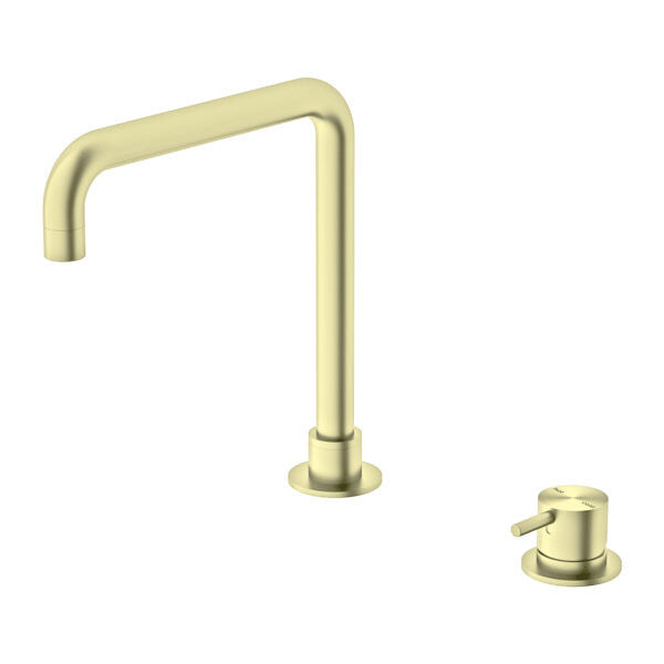 Nero Mecca Hob Basin Mixer Square Swivel Spout Chrome/Matte Black/Brushed Nickel/Brushed Gold/Gun Metal/Brushed Bronze/Matte White