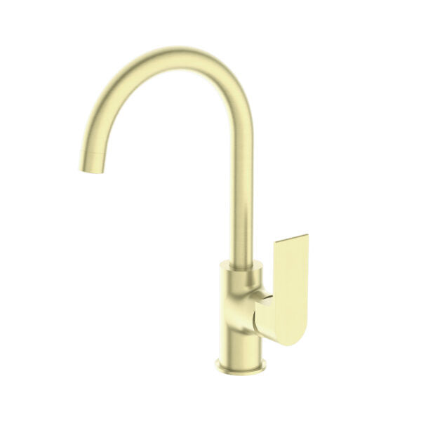 Nero Bianca Kitchen Mixer Gooseneck Spout Chrome/Matte Black/Brushed Nickel/Brushed Gold/Gun Metal