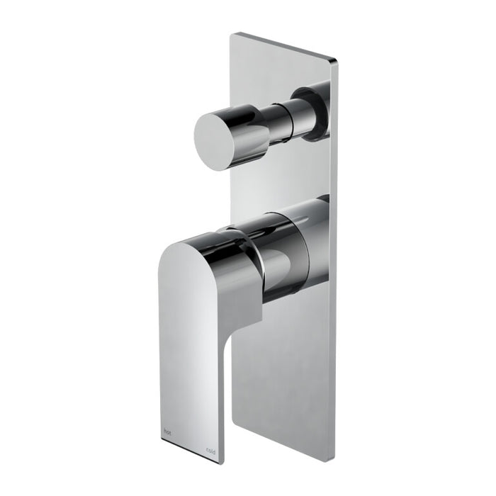 Nero Bianca Shower Mixer With Divertor Chrome/Matte Black/Brushed Nickel/Brushed Gold/Gun Metal