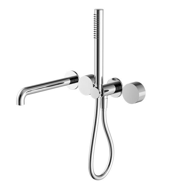 Nero Kara Progressive Shower System Separate Plate With Spout 230/250mm Chrome/Matte Black/Brushed Nickel/Gun Metal/Brushed Gold/Brushed Bronze