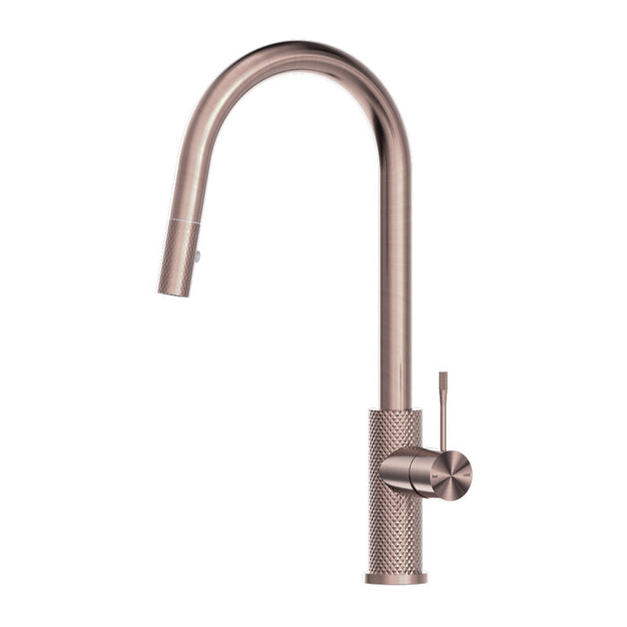 Nerp Opal Pull Out Sink Mixer With Vegie Spray Function Brushed Nickel/Graphite/Brushed Gold/Brushed Bronze