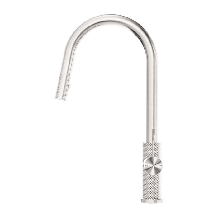 Nerp Opal Pull Out Sink Mixer With Vegie Spray Function Brushed Nickel/Graphite/Brushed Gold/Brushed Bronze