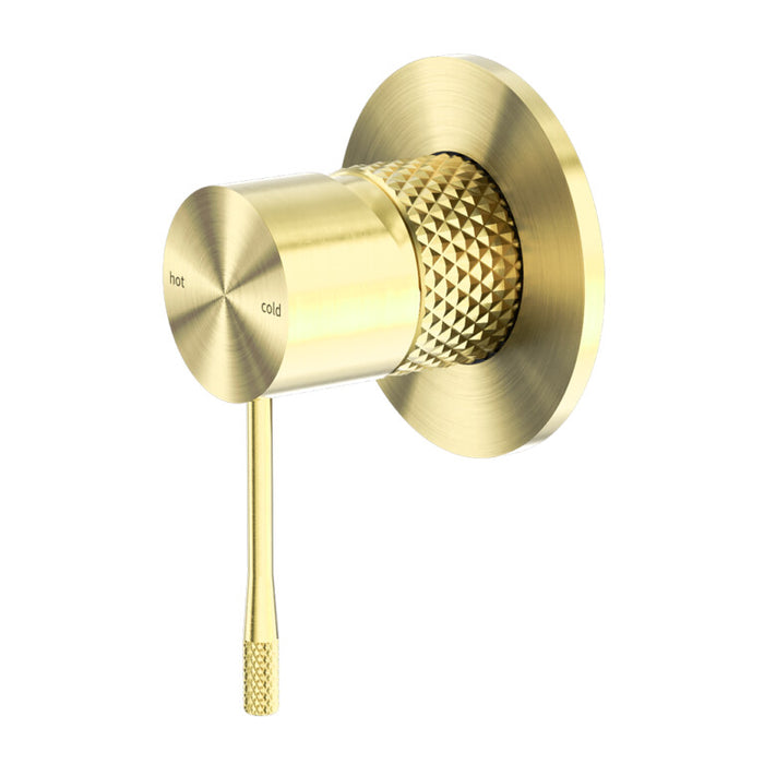 80mm Nero Opal Graphite Brushed Gold Brushed Nickel Brushed Bronze Brass Shower Mixer