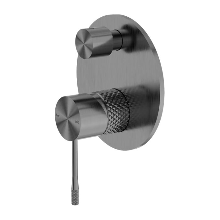 Nero Opal Graphite Brushed Gold Brushed Nickel Brushed Bronze Brass Shower Mixer With Divertor