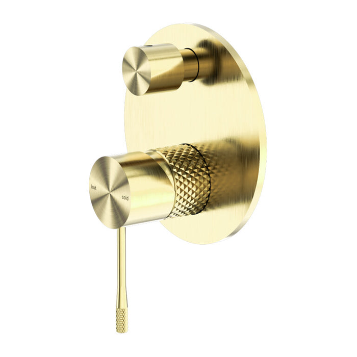 Nero Opal Graphite Brushed Gold Brushed Nickel Brushed Bronze Brass Shower Mixer With Divertor