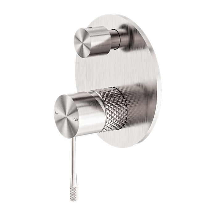 Nero Opal Graphite Brushed Gold Brushed Nickel Brushed Bronze Brass Shower Mixer With Divertor