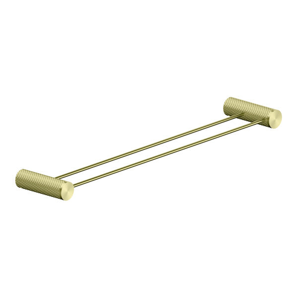 600/800mm Nero Opal Brushed Nickel Graphite Brushed Gold Brushed Bronze Brass Double Towel Rail